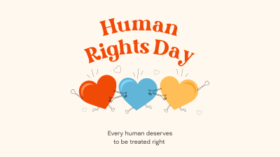Human Rights Day Facebook event cover Image Preview