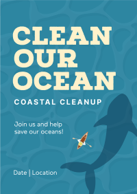Clean The Ocean Poster Image Preview