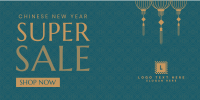 Lunar New Year Sale Twitter post Image Preview