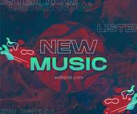 New Modern Music Facebook Post Design