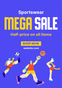 Super Sports Sale Poster Image Preview