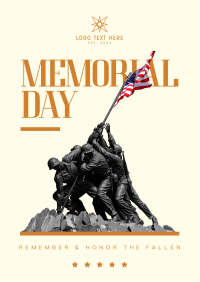 Heartfelt Memorial Day Flyer Image Preview