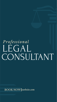 Professional Legal Consultant Instagram reel Image Preview