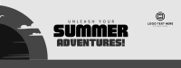 Minimalist Summer Adventure Facebook cover Image Preview