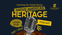 Native American Heritage Podcast Animation Preview