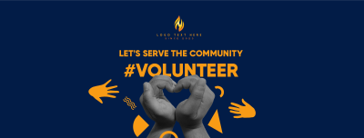 All Hands Community Volunteer Facebook cover Image Preview