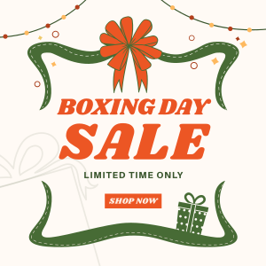 Boxing Day Sale Instagram post Image Preview