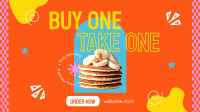Pancake Day Promo Facebook Event Cover Design