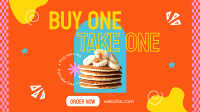 Pancake Day Promo Facebook event cover Image Preview