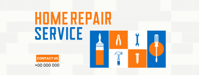 Home Repair Service Facebook cover Image Preview
