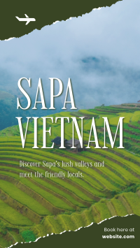 Vietnam Rice Terraces Instagram reel Image Preview