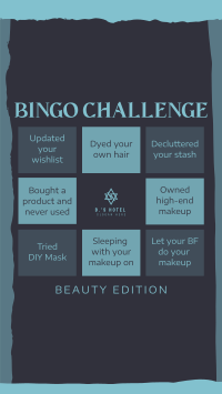 Beauty Bingo Challenge Facebook story Image Preview