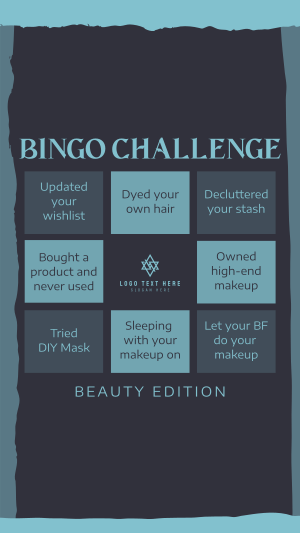 Beauty Bingo Challenge Facebook story Image Preview