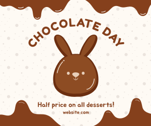 Chocolate Bunny Facebook post Image Preview