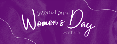 International Women's Day Facebook cover Image Preview