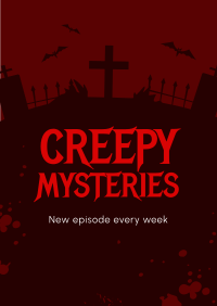 Creepy Mysteries  Poster Design