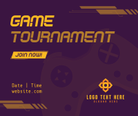 Game Tournament Facebook Post Design