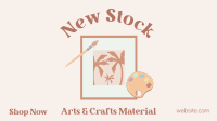 New Art Stock Facebook event cover Image Preview