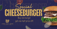 Special Cheeseburger Deal Facebook ad Image Preview