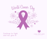World Cancer Day Facebook post Image Preview