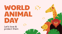 World Animal Day Facebook event cover Image Preview