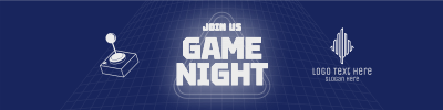 Game Night Twitch banner Image Preview
