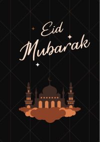 Eid Blessings Poster Image Preview