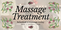 Art Nouveau Massage Treatment Twitter post Image Preview