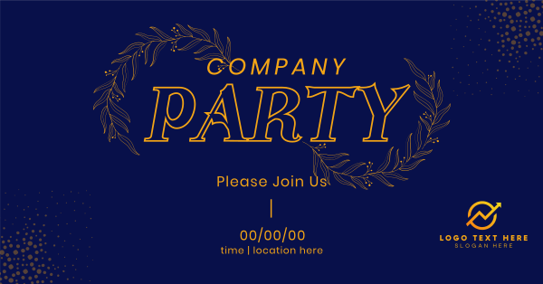 Company Party Facebook Ad Design Image Preview