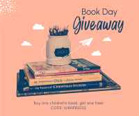 Book Giveaway Facebook post Image Preview