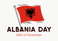 Albania Independence Day Postcard Image Preview