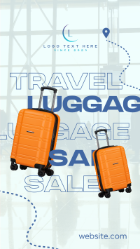 Travel Luggage Sale TikTok video Image Preview