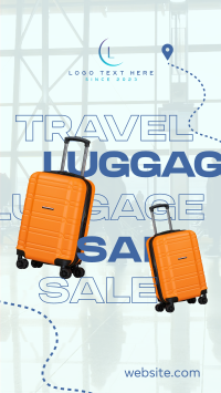 Travel Luggage Sale Video Image Preview