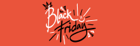 Black Friday Doodles Twitter Header Design