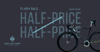Bicycle Day Discount Facebook Ad Design