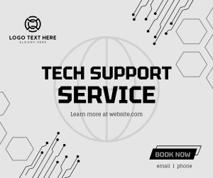 Tech Support Facebook post Image Preview