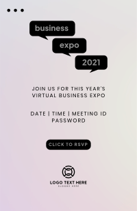 Annual Business Expo Invitation | BrandCrowd Invitation Maker