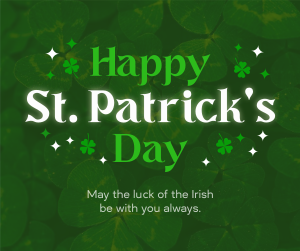 Sparkly St. Patrick's Facebook post Image Preview