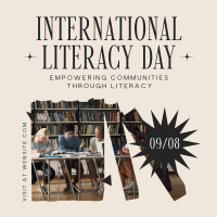 International Literacy Day Instagram post Image Preview