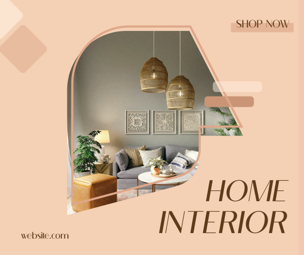 Home Interior Facebook Post Design Image Preview
