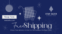 New Year Shipping Facebook Event Cover Image Preview