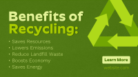 Recycling Benefits Facebook Event Cover Image Preview