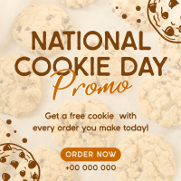 Cookie Day Discount Instagram post Image Preview