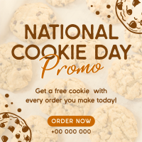 Cookie Day Discount Instagram Post Design