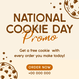 Cookie Day Discount Instagram post Image Preview