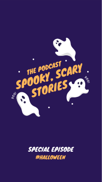 Spooky Podcast Facebook Story Image Preview