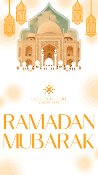 Ramadan Holiday Greetings YouTube Short Design