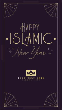 Elegant Islamic Year Instagram story Image Preview