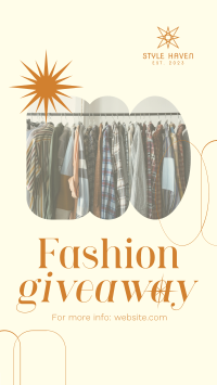 Elegant Fashion Giveaway Facebook story Image Preview