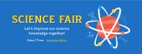 Science Fair Event Facebook cover Image Preview